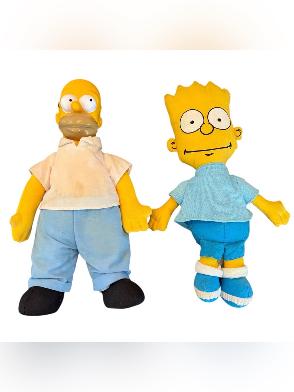 The Simpsons 1990 Homer & Bart Set Collectible Toys Vintage 20th Century Fox